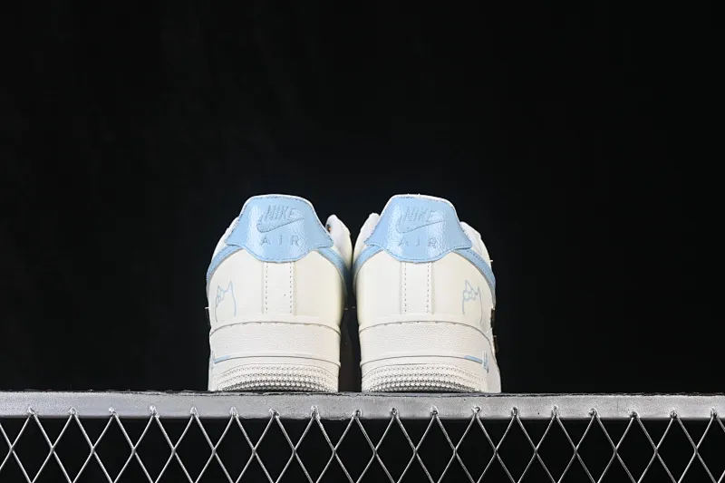 All categories Nk Air Force 1 Air Force series Nk Air Force 1 Low Air Force low-top Nike Air Force 1'07 Low "Ocean Blue" Hand-painted graffiti Blue Ocean Air Force 1 low-top casual sneakers FV3654-311